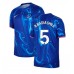 Maillot de foot Chelsea Benoit Badiashile #5 Domicile vêtements 2024-25 Manches Courtes